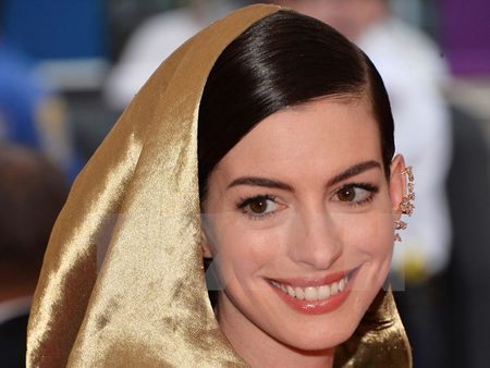 Nữ diễn viên Anne Hathaway.